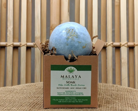 Malaya Soak - Muscle Cbd Bath Bombs
